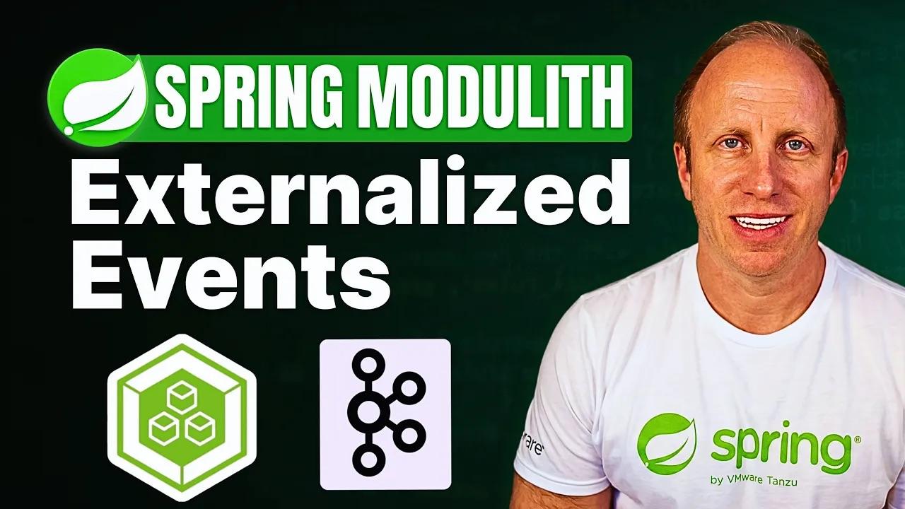 Spring Modulith Externalized Events: Publishing Events to Kafka