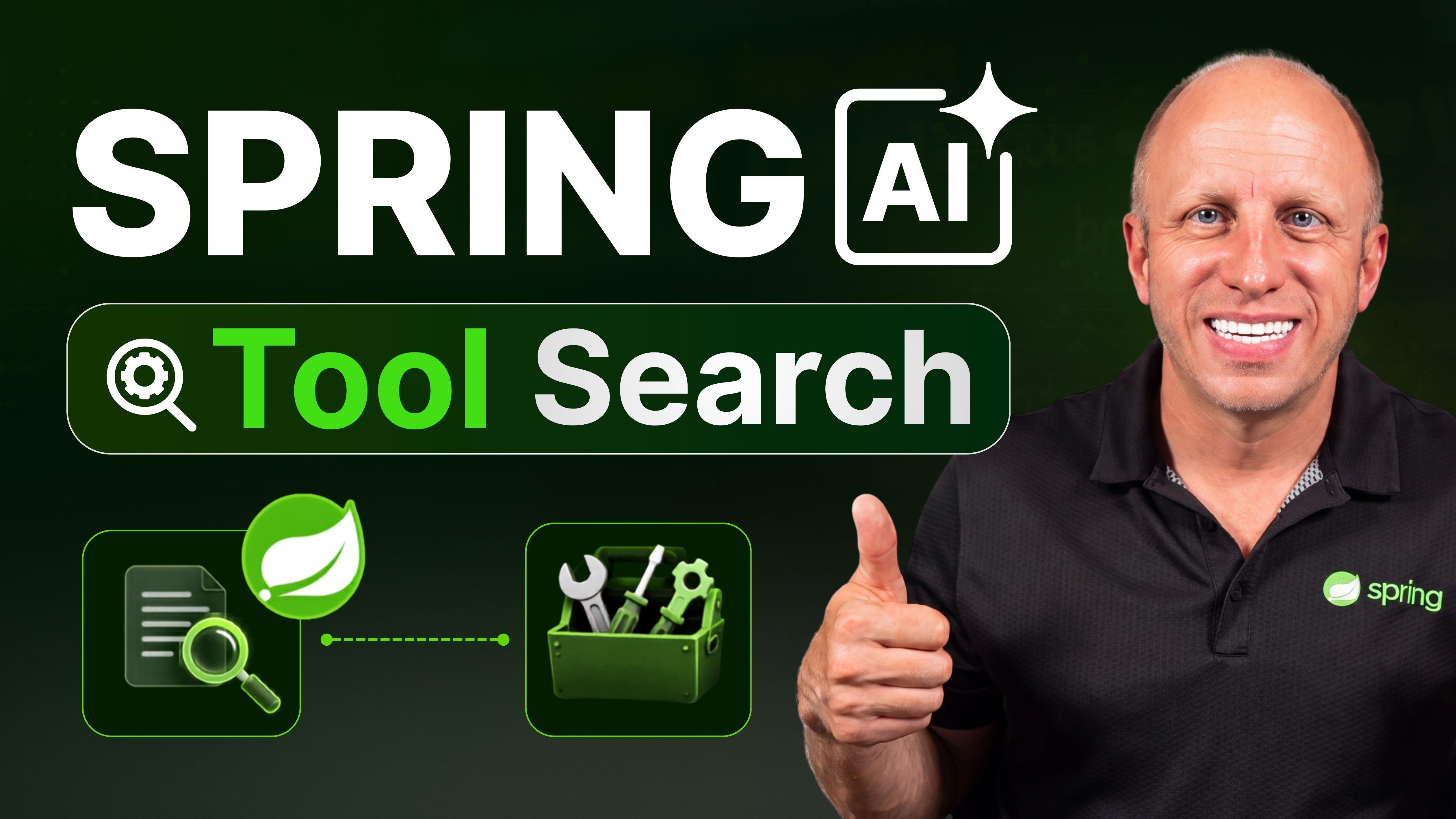 Spring AI Tool Search: Stop Wasting Tokens on Tools You Don't Need